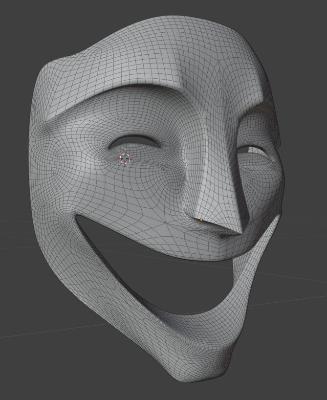 The first clean model of the mask