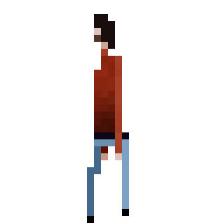 The walk cycle animation