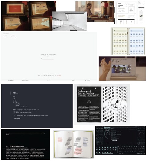 A collage of inspiration images